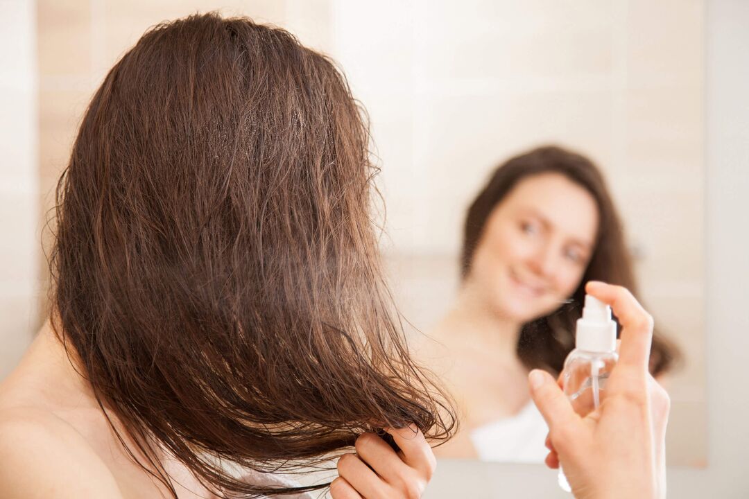 Verdexedil Spray à partir de la perte de cheveux